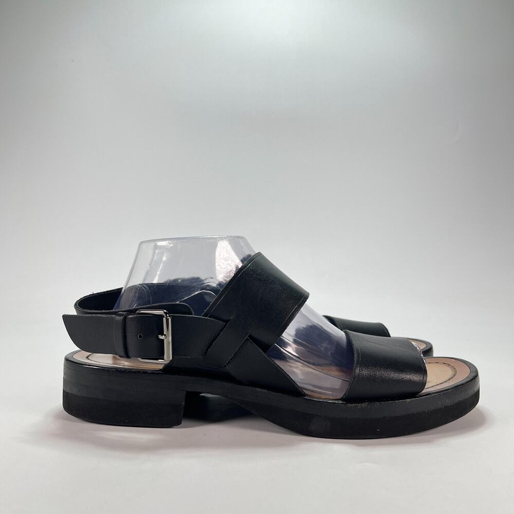 VALENTINO Garavani Black Chunky Strappy Sandals Women's Sz US 12 / Men 10.5